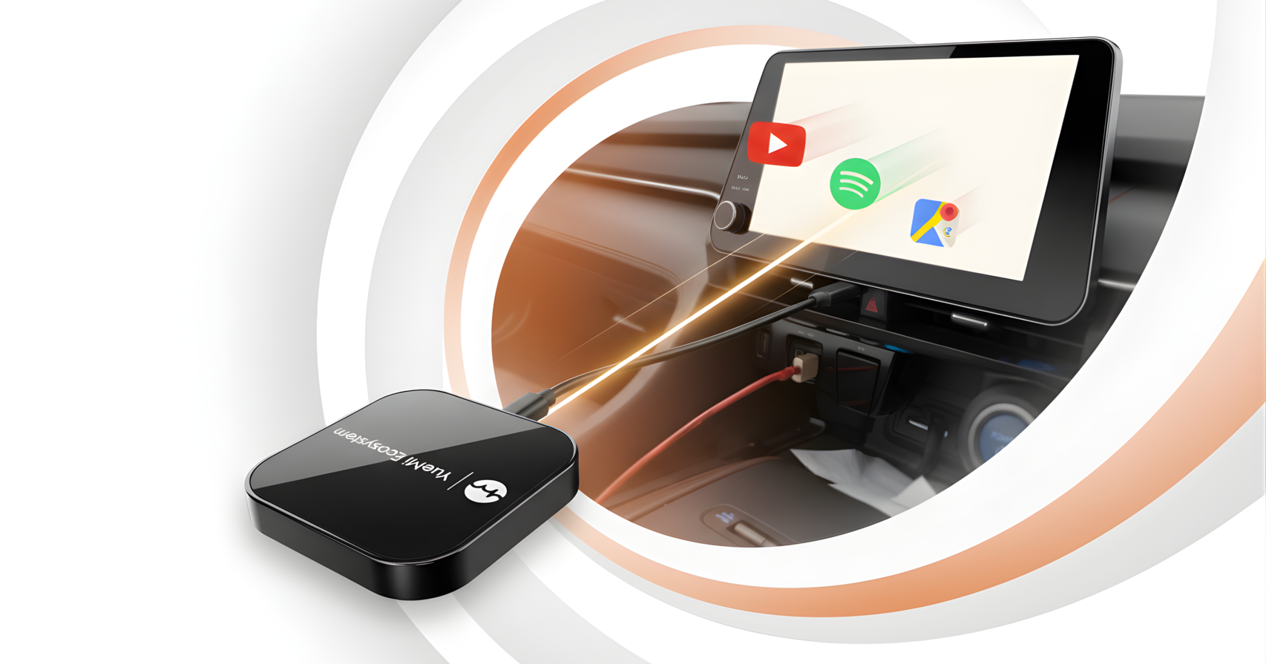 Màn hình chuyển thành Màn Android nhờ kết nối Android Box P7 Plus