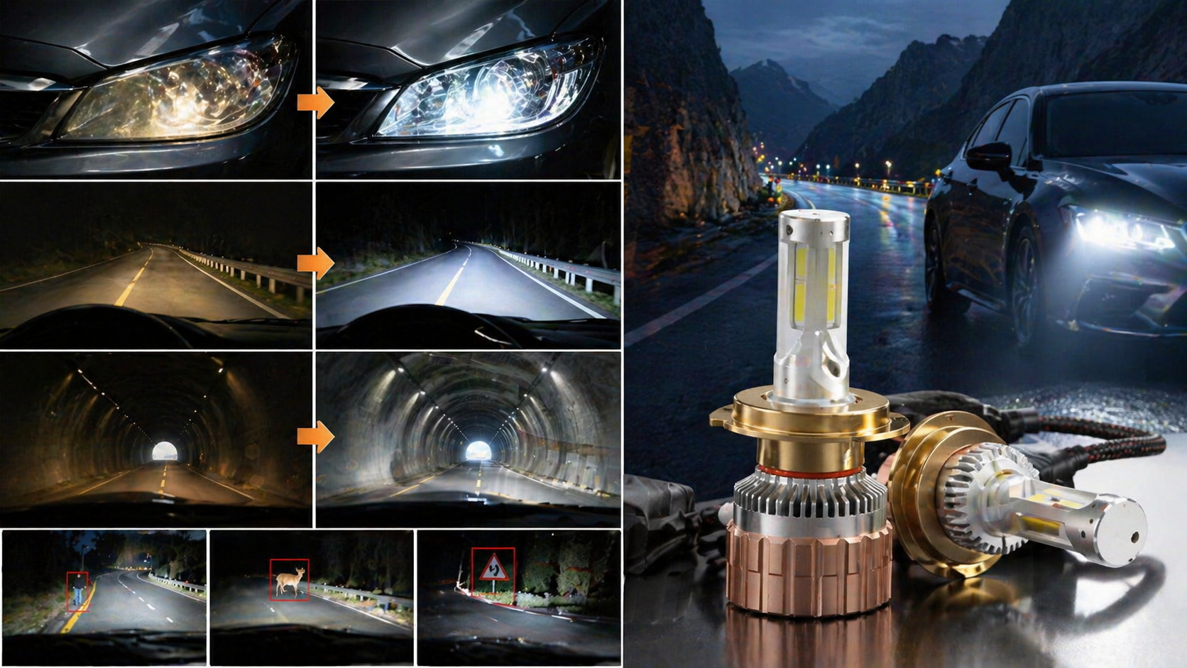 Nâng cấp bóng LED Yuemi để trải nghiệm lái xe tốt hơn