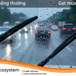 So sánh hiệu quả gạt mưa của YueMi và các loại thông thường