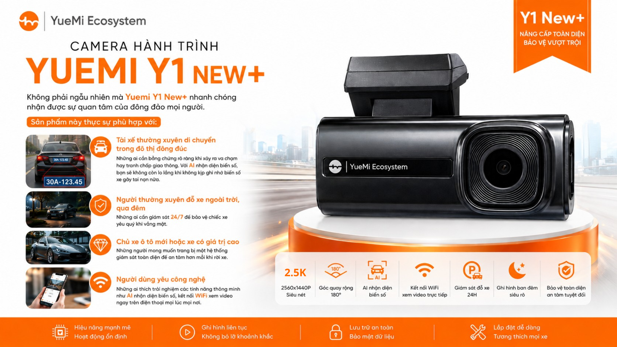 Yuemi Y1 New+ phù hợp với mọi người